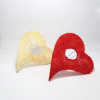 Posy Holder Bouquet Heart Artificial Sisal 12&quot; (30cm)