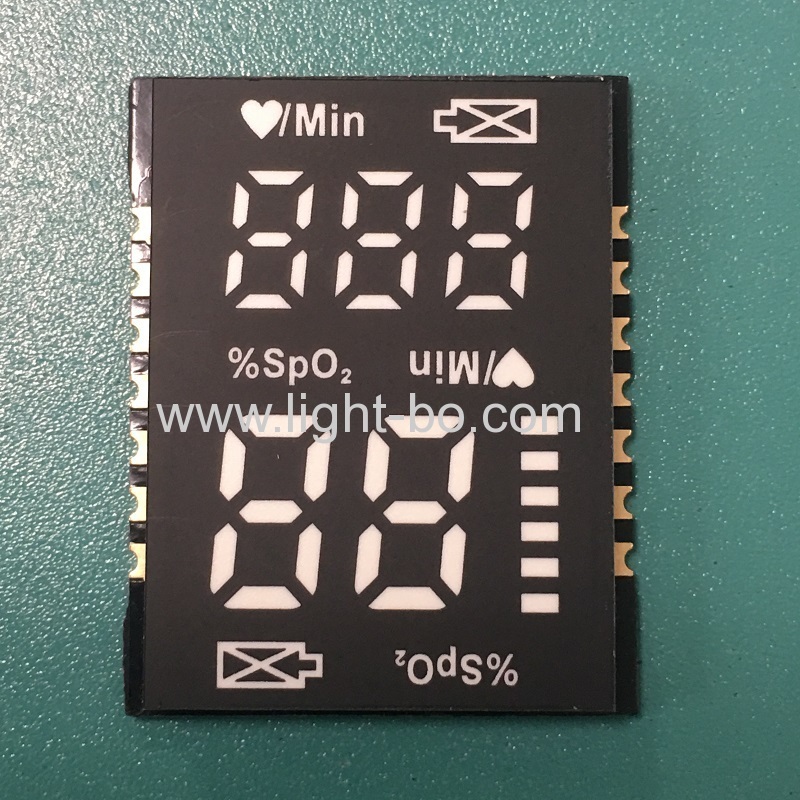 Hot sales Customized ultra thin Multicolour SMD LED Display for Finger Pulse Oximeters