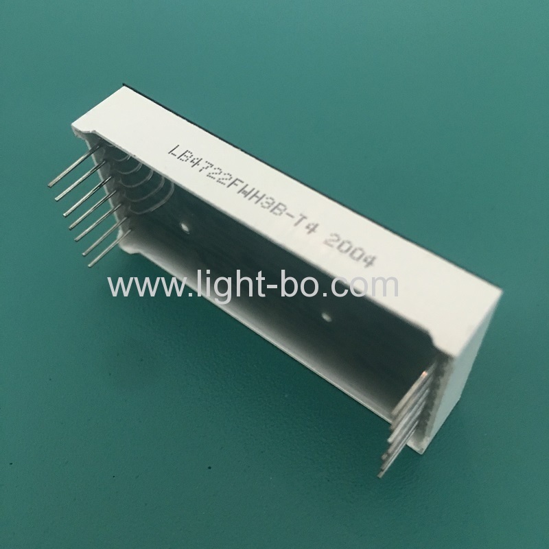 Customized ultra white 3 Digit 7 segment LED Display common cathode for Refrigerator Controller