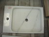 White Jade Marble Bathroom Washbasin