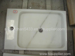 White Jade Marble Washbasin