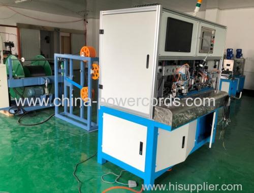 Full automatic Crimping machine with cable cutting