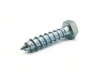 Superior quality wood screw zinc plate head China Handan DIN HEX HEAD WOOD SCREW