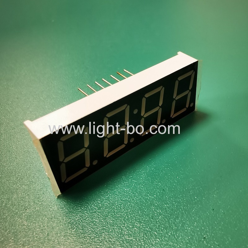 Pure Green 0.56" 4 Digit 7 Segment LED Clock Display common cathode for home appliances