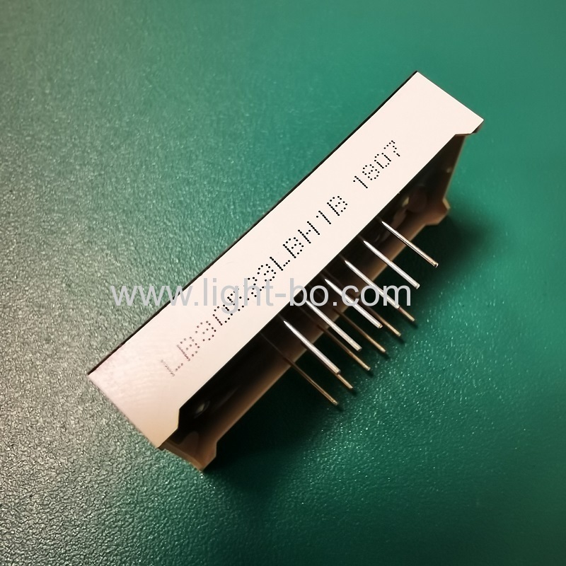Customized Triple Digit common anode ultra blue 7 segment led display for refrigerator control