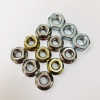 Serrated Hexagon Flange Nuts with Nylon Lock