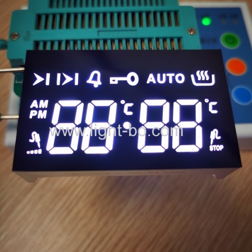 Ultra red Common cathode 4 Digit 7 segment led display for oven timer control
