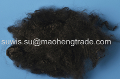 1.4D X 44MM Black virgin polyester staple fiber