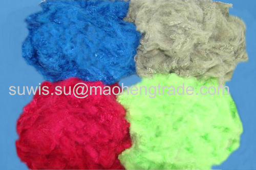 1.2D X 38MM colored virgin polyester staple fiber
