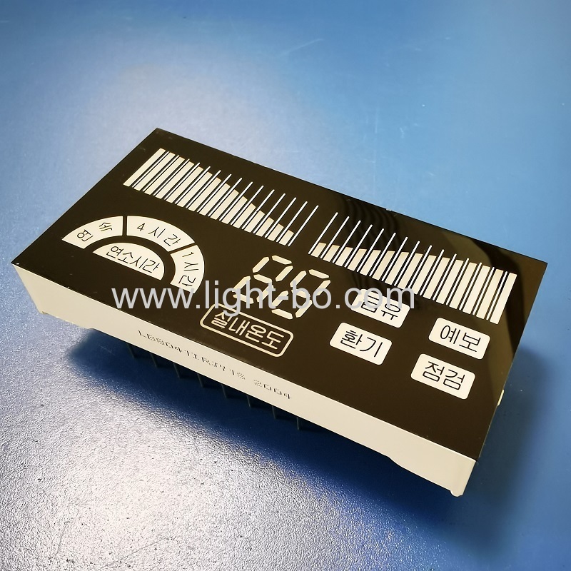 Custom Design 3 Colours 7 Segment LED Display for Air Conditioner Control Panel