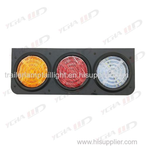 Hight quality Customized 4 inch round led trailer tail lights for stop turn signal