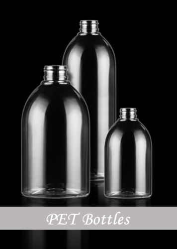 PET bottles are widely used for toiletries