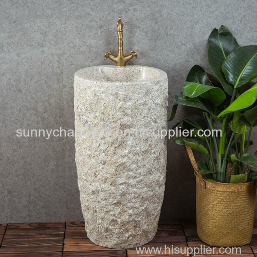 G682 Granite Pedestal Sink