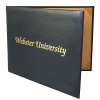 Double Sided Moire Diploma Folder