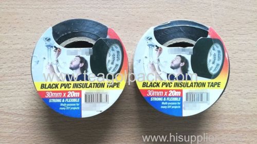 Multi-Purpose Black PVC Insulation Tape 30mmx20M