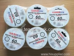 Set of 6 Carton Sealing Tape 60M Clear