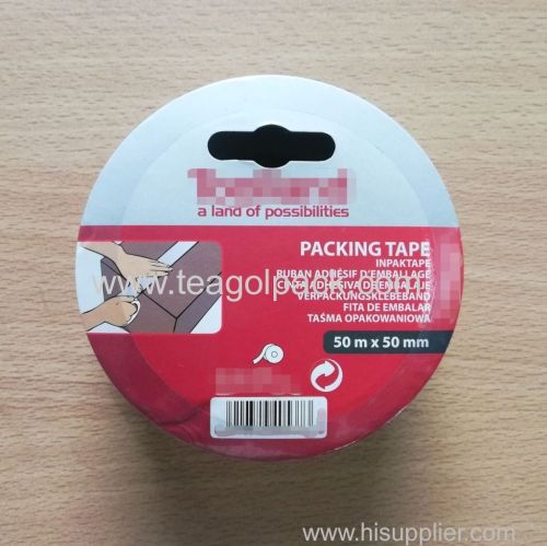 Packing Tape 50mmx50M Clear Adhesive Carton Sealing Tape