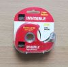18mmx21M (3/4&quot;x825&quot;) Invisible Tape White with Clear Dispenser