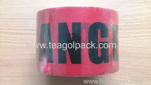 Danger Tape 7.62cmx91.4M(3 x300ft) Red Background with Black  Danger  Printing