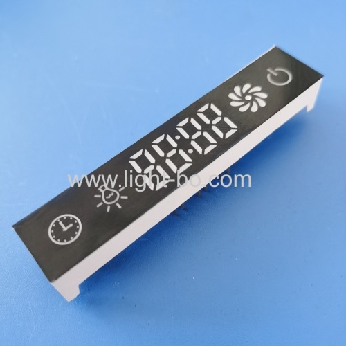 Ultra white Custom made 7 segment led display module for Kitchen Hood Control