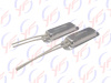 Boat style aluminum shell power fixed resistors