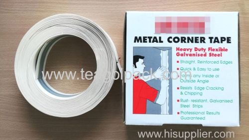 Metal Corner Tape with Heavy Duty Flexible Galvanised Steel 50mmx30M