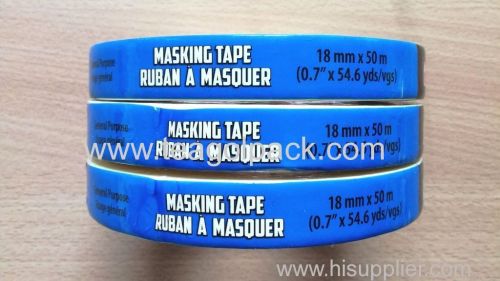 Masking Tape General Purpose 18mmx50M White