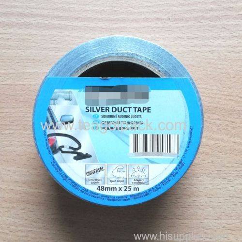 Silver Cloth Duct Tape 48mmx25M