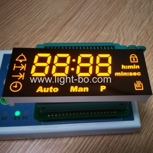 Custom Super bright Green 4 Digits 7 Segment LED Display for Oven Timer Indicator