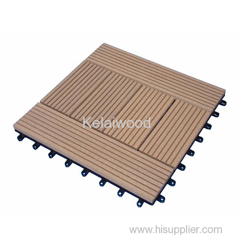 New Style Factory Direct WPC Wood Plastic Composite Flooring DIY Decking 300*300mm