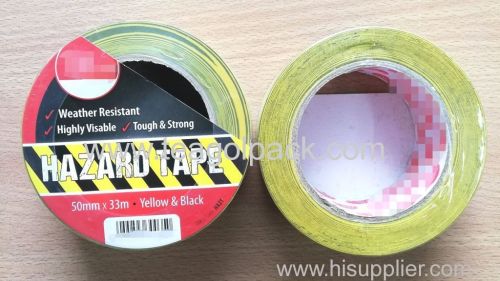 Barrier Tape Yellow/Black 50mmx33M Hazard Tape Yellow/Black 50mmx33M