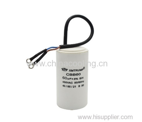 capacitor for water pump washing machine and smoke lampback machine