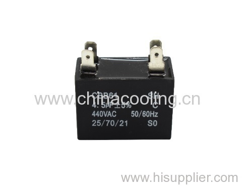 capacitor for fan air conditioning blower