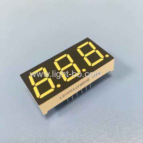 0.56inch 3 Digit ultra white 7 segment led display common anode for instrument panel