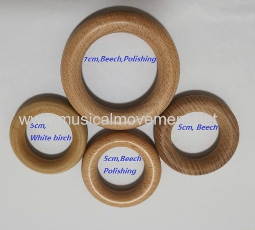 PULL STRING MUSICAL TOYS WOODEN BALL HANDLE