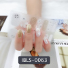 Imported Material Nail Stickers Stickers w/ Gold Stamping and Imitation Diamond 14 Nails