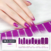 Imported Material Sprinkle Nail Stickers w/ Gold Stamping and Imitation Diamond 20 Nails (10*2)