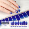 Imported Material 3D Nail Stickers Stickers w/ Solid Color or Glitter Gradient Ramp 22 Nails