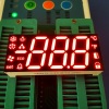 Ultra Red Triple Digit 17mm 7 Segment LED Display common anode for Refrigerator Controller