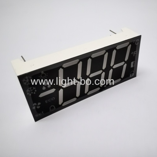 Ultra Red Triple Digit 17mm 7 Segment LED Display common anode for Refrigerator Controller