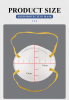 ZT-8088 Niosh N95 cup protective respiratory mask with/ without air valve