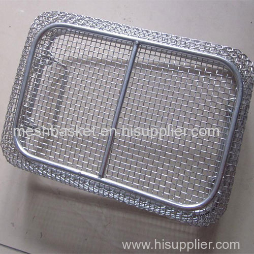 SS Cleaning Sterilized Basket