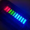High brightness multicolour 10 segment led bar for instrument panel