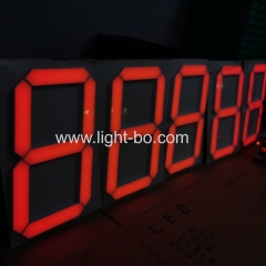 Ultra bright Red 20inch Large Size 7 Segment LED Display for Gas Station price Indicator