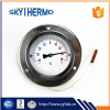all stainless steel front flange capillary dial thermometer temperature