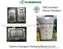 good quality plastic cabinet mould China factory