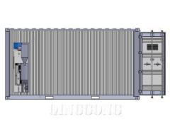 TRANSPORTABLE CONTAINER BLAST ROOM