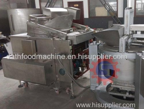 Fried food production line Fryer frying machine