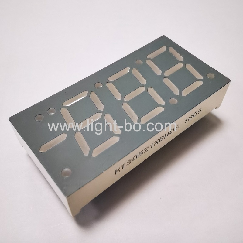 Ultra Blue 0.52" common anode Triple digit 7 segment led display for Temperature Controller