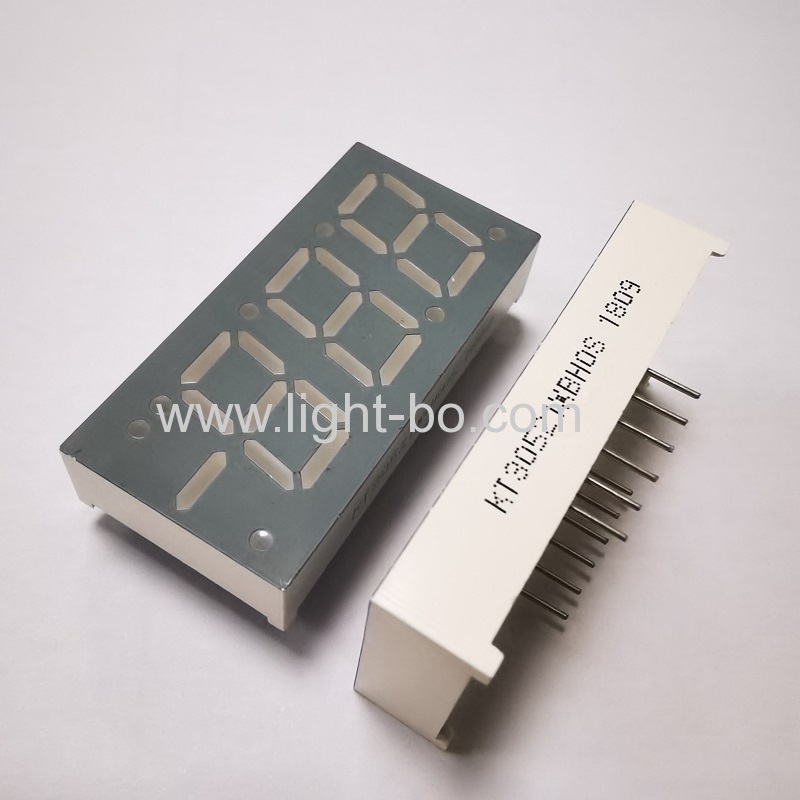 Ultra Blue 0.52" common anode Triple digit 7 segment led display for Temperature Controller